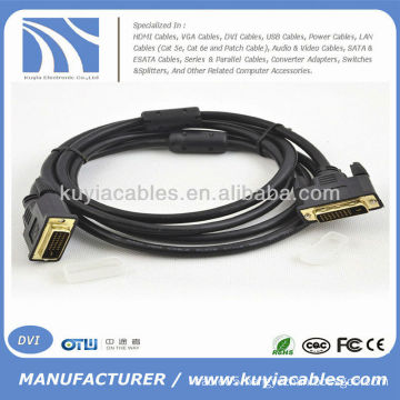 6FT DVI-D Cable M/M 24+1 For D-VHS DVD LCD HDTV PC 1080P